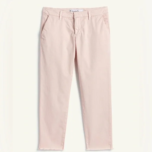 Frank & Eileen Pink Straight Leg Pants Lightweight Casual - Picture 2 of 7
